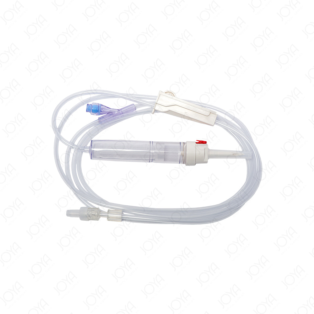 M Devices Transfusion Set With Needleless Access Site 220cm