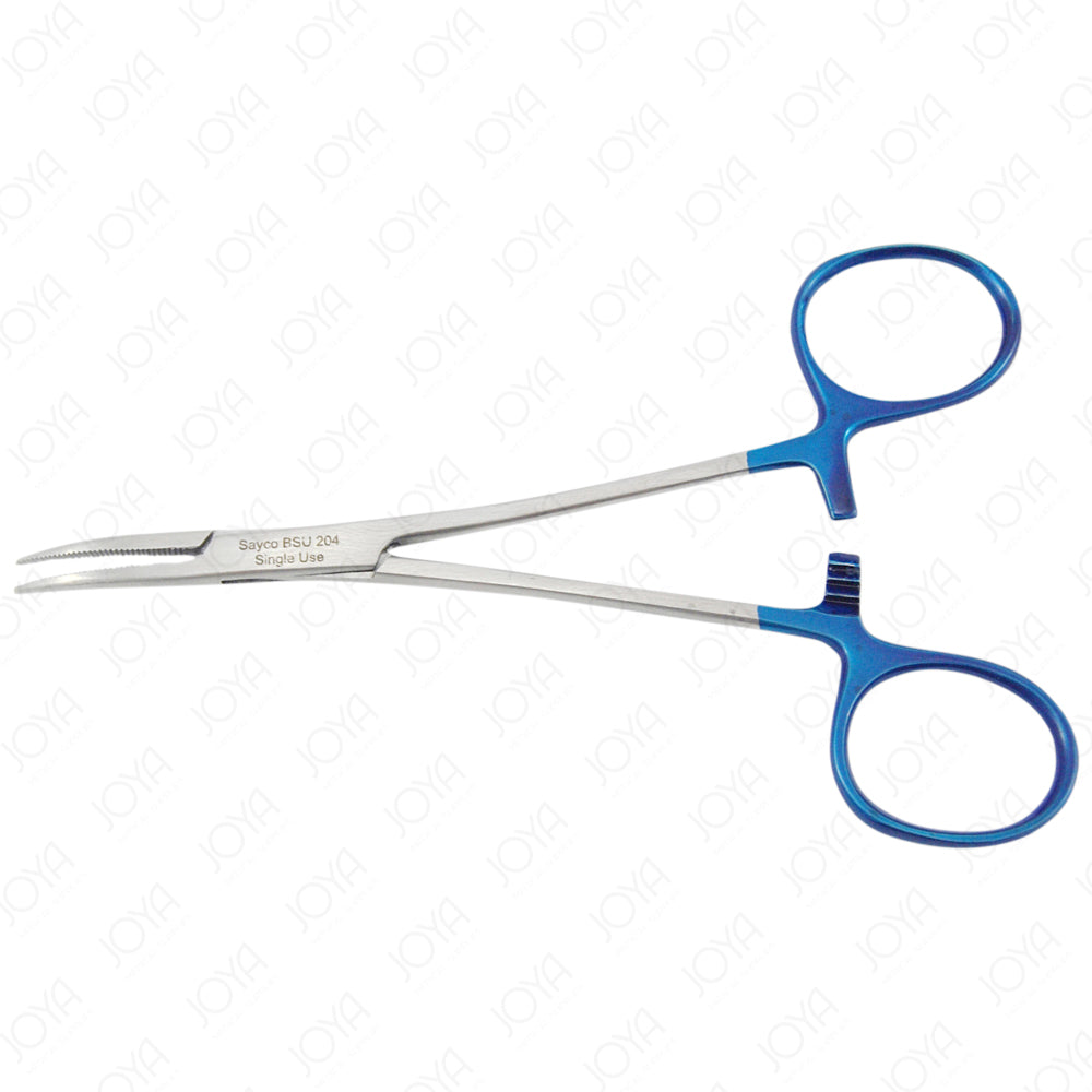 SAYCO Halstead Mosquito Curved Forceps 12.5cm Sterile-Single Use