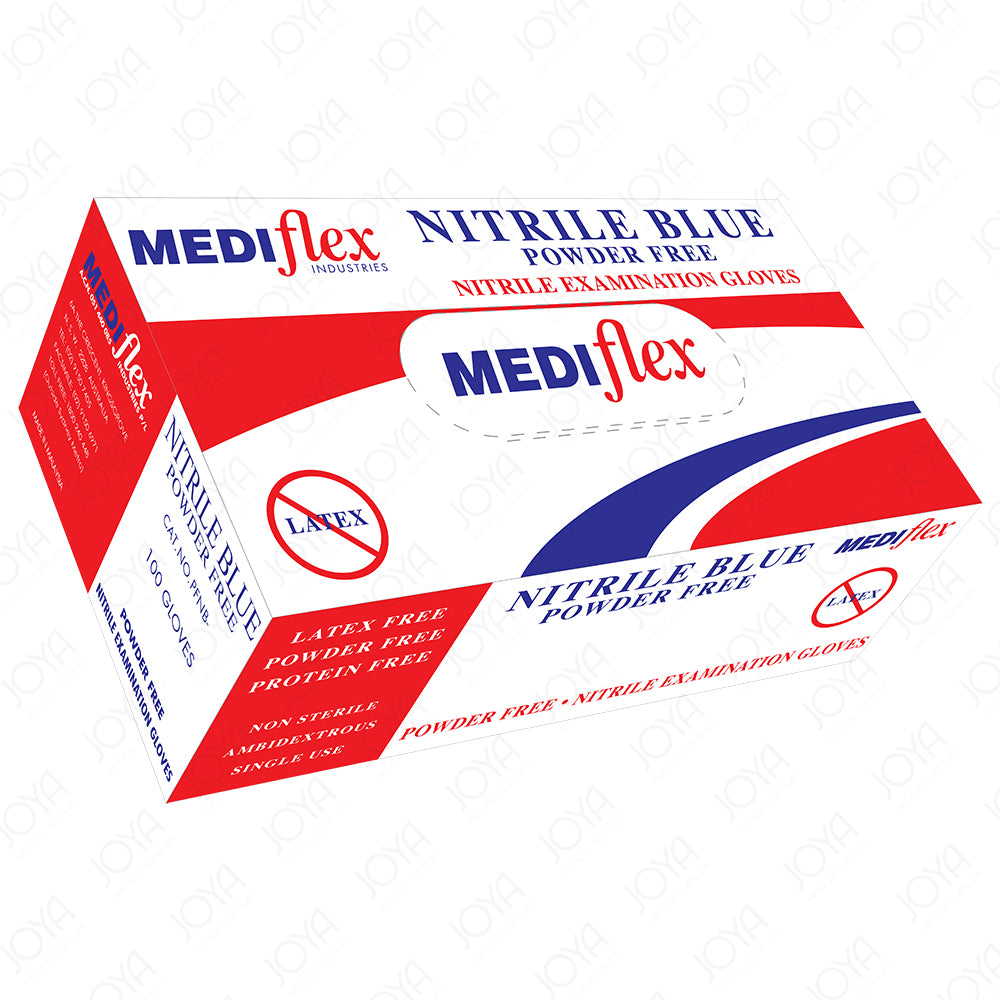 Nitrile Blue Powder Free Gloves XX-Large BOX/100