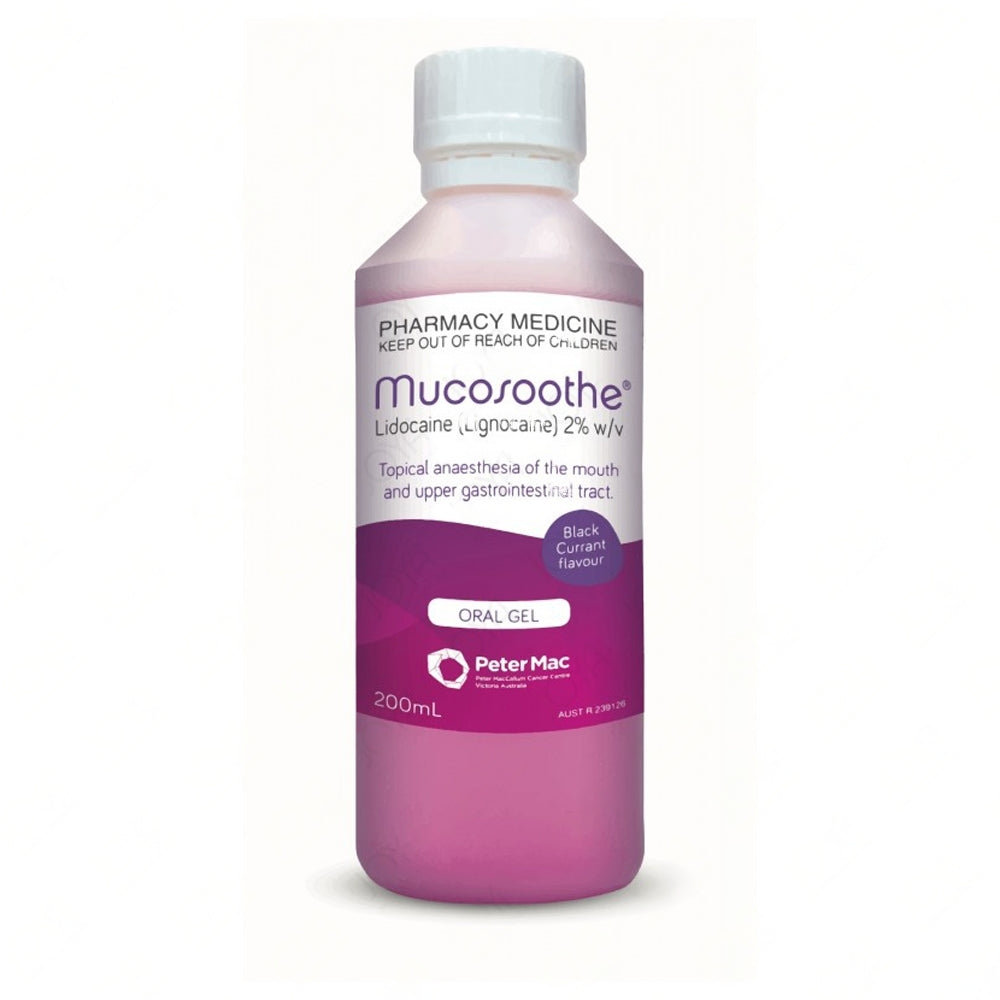 Mucosoothe Oral Gel 2% Lignocaine 200mL