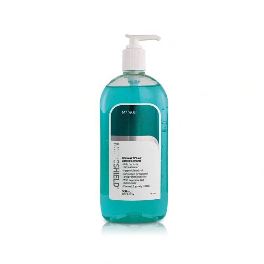 Microshield Angel Blue Antimicrobial 500ml Hand Gel