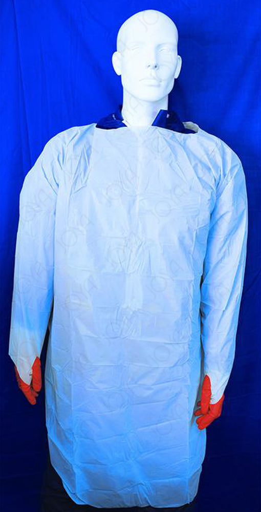Thumb Gown, Blue, Regular (930mm x 1100mm)