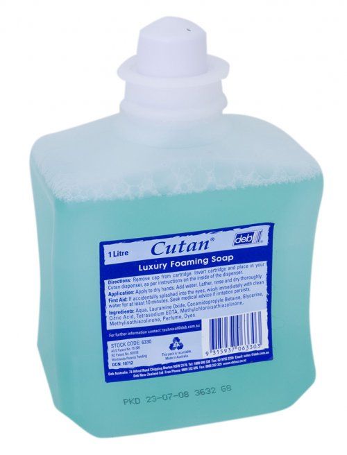 Foaming Soap Cutan 1Ltr ea