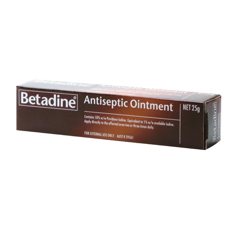 Ointment Antiseptic Betadine 25g ea