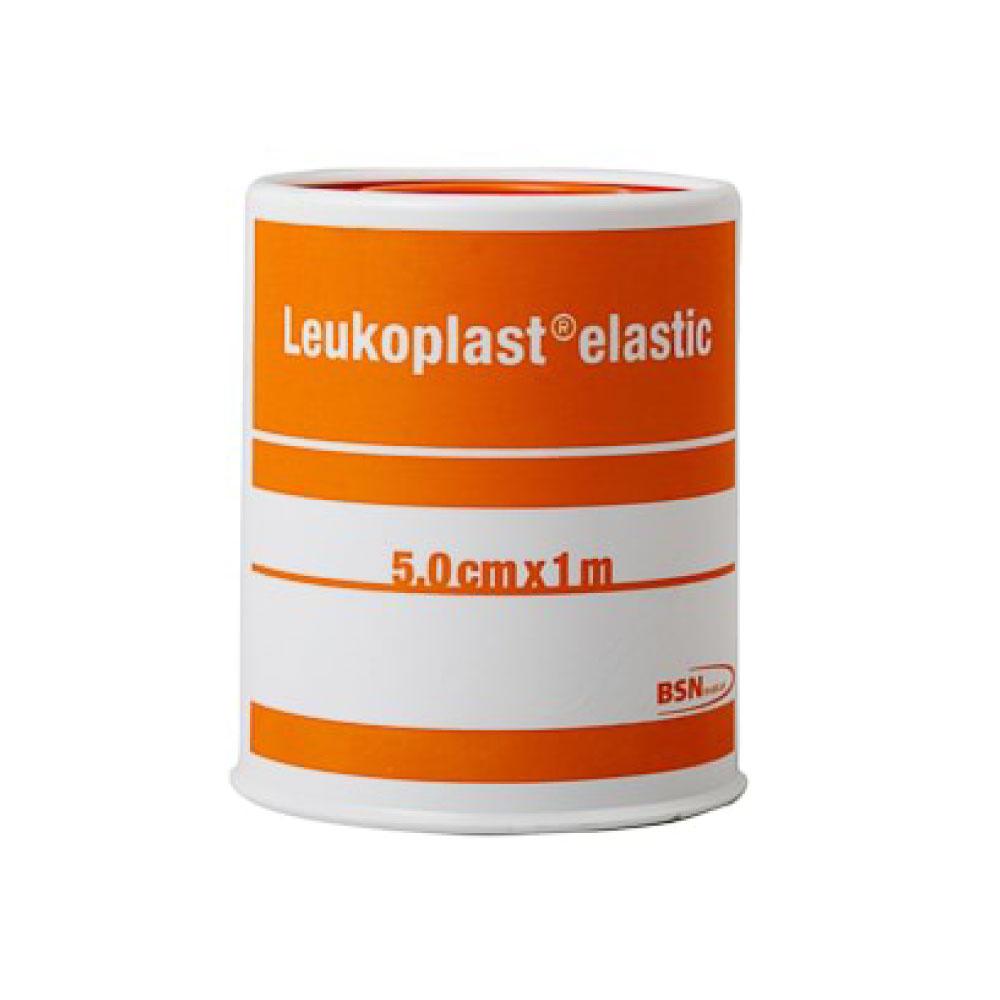 Leukoplast Elastic 5cmx1m Tan