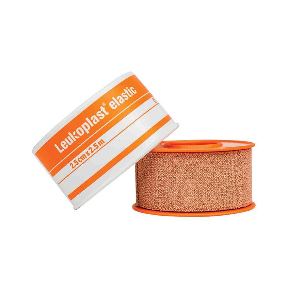 Leukoplast Elastic Tape 2.5cmx2.5m Tan