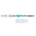 Secondary Blood Admin Set 20 Drop Blood Set 200 um Filter Rotating Luer Hanger 81cm