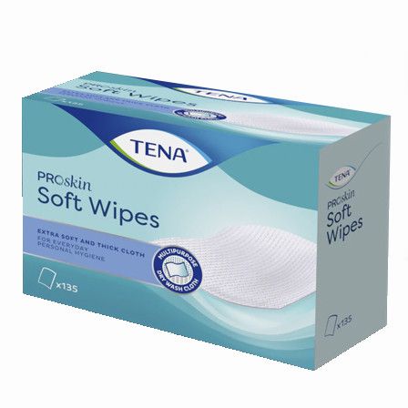 TENA Soft Wipe 135pk ea