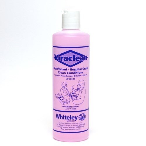 Viraclean Hospital Grade Disinfectant Refill 500ml