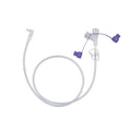 MIC-KEY 60cm Low Profile ENFit Extension Set Right Angle Y