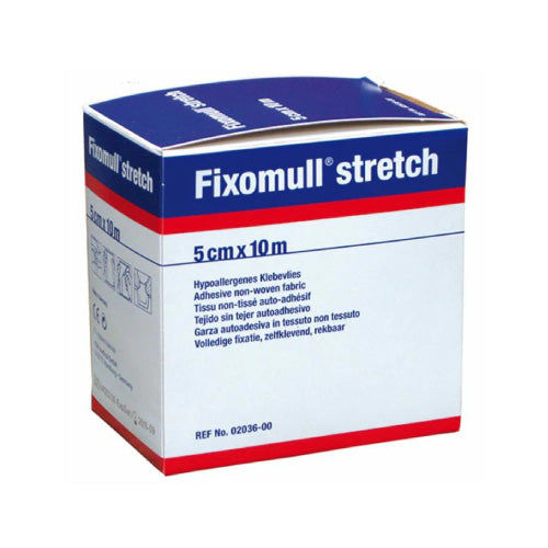 Fixomull Stretch Tape White 5cm x 10m