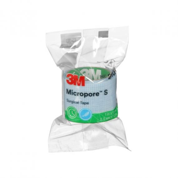 3M Micropore Silic Surgical Tape 5cmx1.3m 50