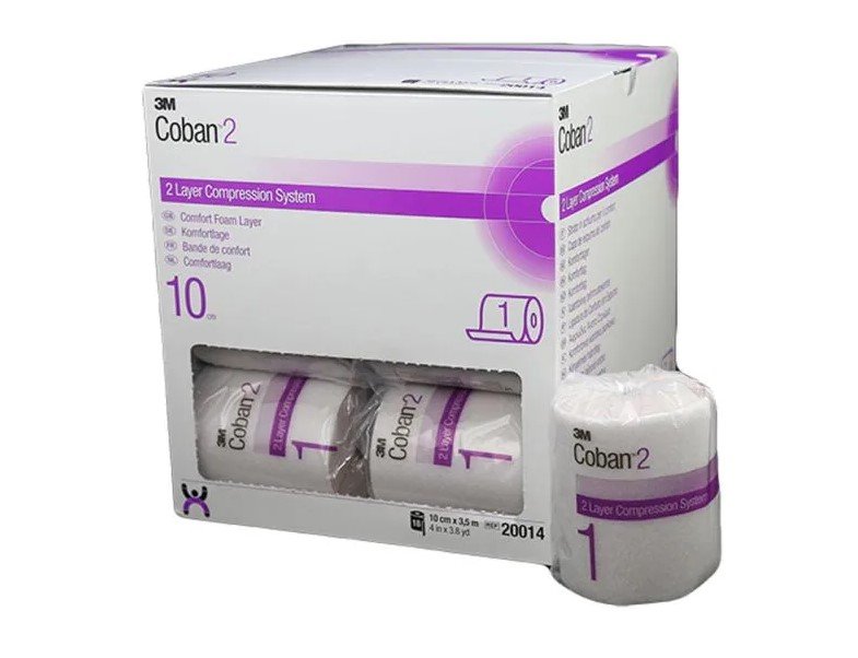 3M Coban 2 Layer Comfort Layer 10cm x 3.5m
