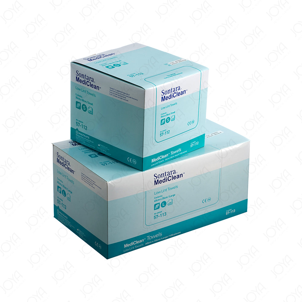 Multigate MediClean Low Lint Non-Woven Hand Towel Large 60cm x 35cm Non-Sterile