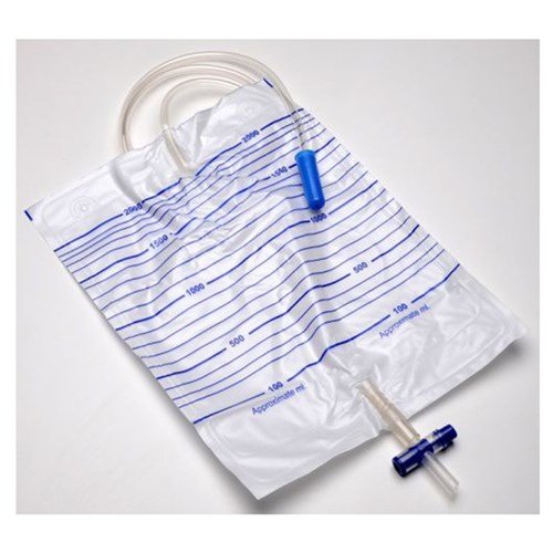 Urinary Drain Bag 2L n/st T/T 25pk
