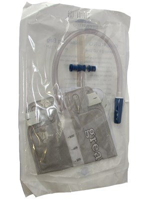 Leg Bag 750ml st 30cm T-Tap ea