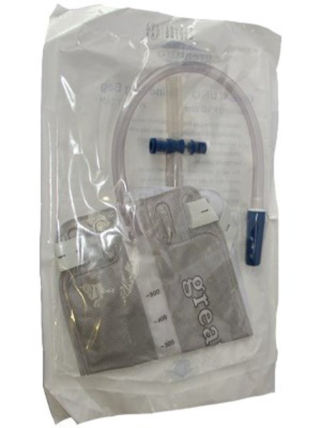 Leg Bag 500ml st 7cm T-Tap ea
