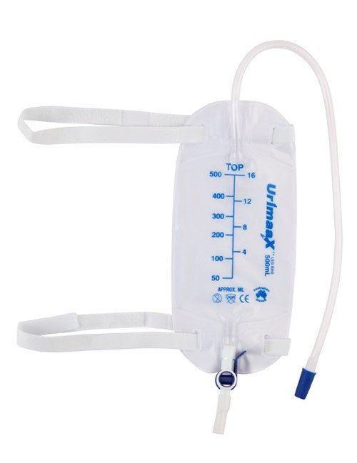 Leg Bag Urimaax 500ml st Flip Eze 50cm