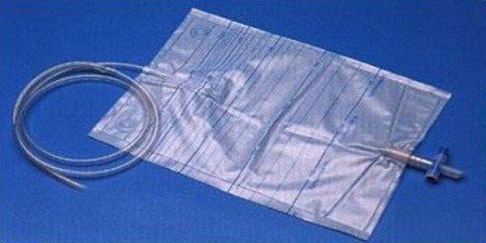 Chimed Drain Bag Luer Lock St 2000ml ea