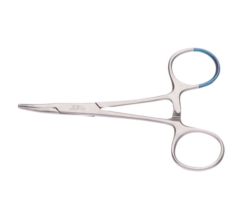 Multigate Hartman Haemostatic Forceps Curved 10cm Sterile