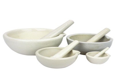 Mortar & Pestle Porcelain 130mm