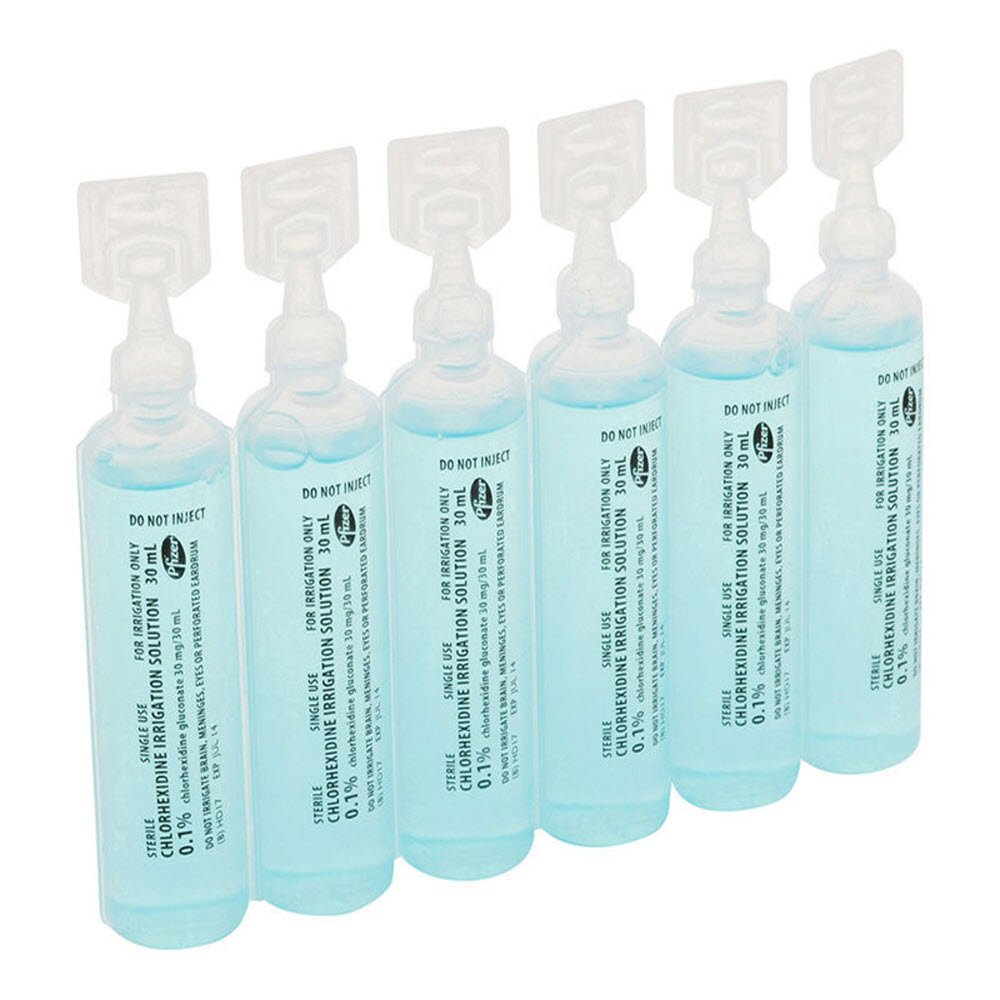 Chlorhexidine .1% 30ml Amp 30