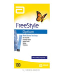 Glucose Strips Optium 100