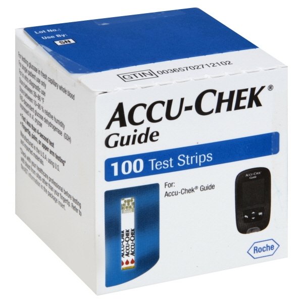 Accu-Chek Guide Strips Box/100 – bettercaremarket