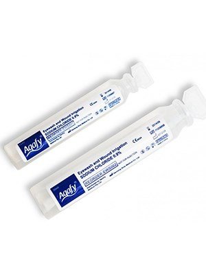 Aqafy Saline Eye Wash 0.9% 30ml Amp 30