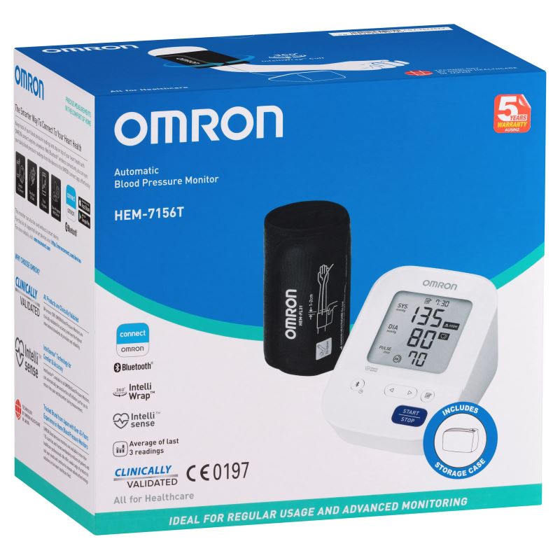 Omron HEM7156T Automatic Blood Pressure Monitor