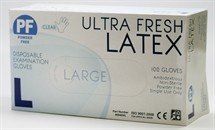 Gloves Latex Powder Free Lge 100