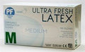 Gloves Latex Powder Free Med 100