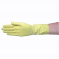 Gloves Flocklined YELLOW Med 12pr