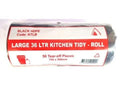 Bin Liner 36Ltr Black Roll 1000