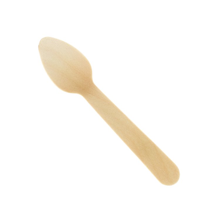 Wooden Cutlery Teaspoon 100mm 1000