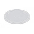 Round Clear Plastic Container Lids 280ml 500