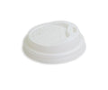 Double Wall Hot Cup LID WHITE 8oz 1000