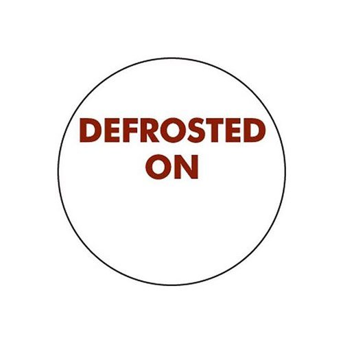 Defrosted On Label Circle 24mm 1000 roll