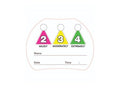 Dysphagia Cup Lid Stickers roll/200