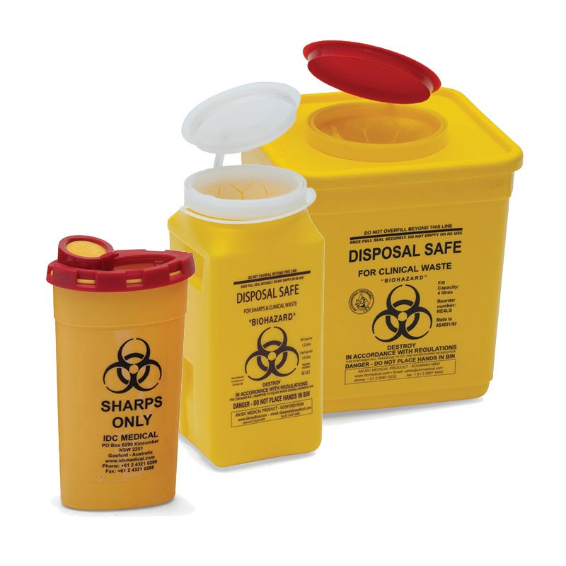 Sharps Container 8L ea
