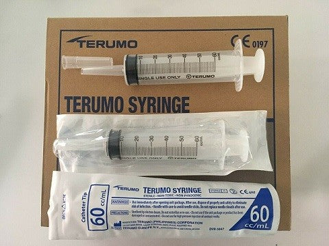 Syringe Terumo 60ml Cath Tip 25