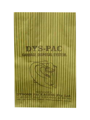 DYS-PAC Bag Refuse Garabage Disposal System, 385x270x100mm - Box/100