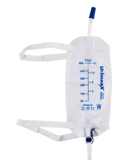 leg bag urimax/ 750ml 10cm / sterile / each
