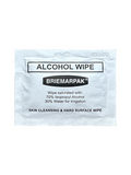 Alcohol Wipes Non-Woven 70% Isopropyl, Hard Surface and Skin Cleansing