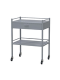 Instrument Trolley Stainless 1 Drawer 750 x 490 x 900 mm - Each