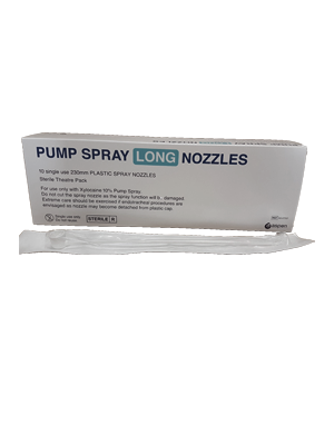 Xylocaine Long Nozzle Pump Spray 230mm - Box/50