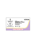 Coated VICRYL* Plus Antibacterial Sutures Absorbable Violet 1 90cm - Box/36
