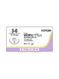 Coated VICRYL Plus Sutures Violet 70cm 3-0 S/A CT-1 - Box/36