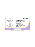 Coated VICRYL* Plus Antibacterial Suture Absorbable Violet 1 45cm - Box/96