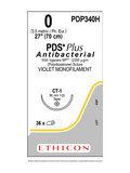 PDS Plus Antibacterial Suture Violet 0 70cm CT-1 36mm - Box/36
